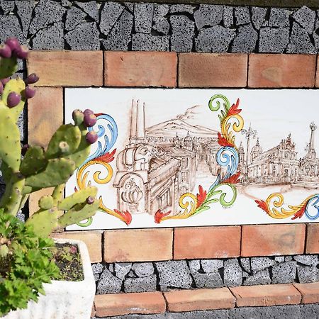 Etna Casa Del Sole Panzió Nicolosi Kültér fotó