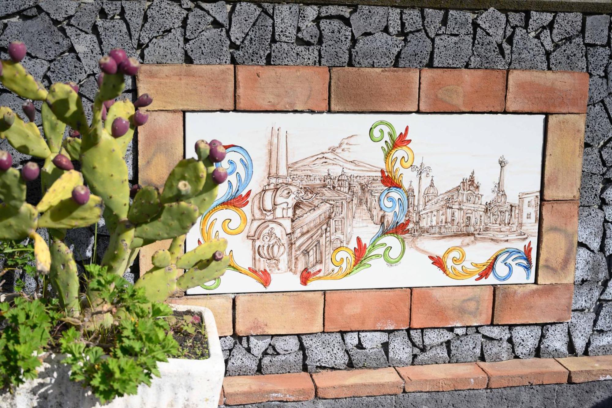 Etna Casa Del Sole Panzió Nicolosi Kültér fotó